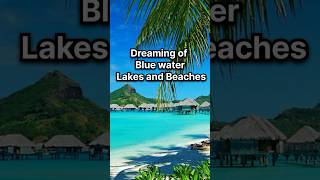 World’s Most Beautiful Blue Water Beaches and Lakes shorts [upl. by Ecile]