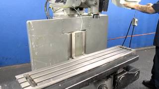 BRIDGEPORT SERIES I V2XT 3AXIS CNC VERTICAL MILLING MACHINE w DX32 CONTROL [upl. by Yedsnil]