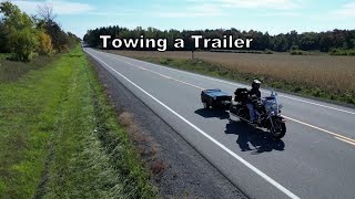 Towing a Trailer on a Motorcycle [upl. by Ahcim]