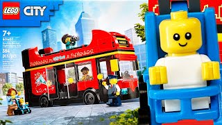 LEGO City Double Decker Sightseeing Bus 60407  BUILD [upl. by Jehial]