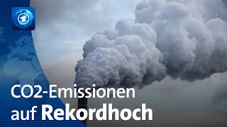 Weltweiter CO2Ausstoß erreicht Höchstwert [upl. by Lugar]