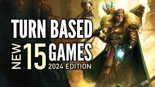 Top 15 Best NEW Turn Based StrategyTacticsRPG Games  2024 Edition Part 2 [upl. by Anerev562]