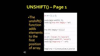 JavaScript Array Functions  Tutorial  UI UX Docs P2 Shorts10 [upl. by Aiuqes]