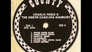 Charlie Poole amp The North Carolina Ramblers quotHe Rambledquot [upl. by Launamme]