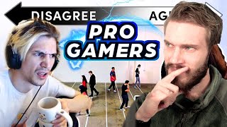 Streamers amp PewDiePie react to quotDo All Pro Gamers Think The Samequot by Jubilee xQc Pokimane Mizkif [upl. by Papert266]