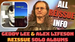 GEDDY LEE amp ALEX LIFESON RUSH Announce SOLO ALBUM REISSUES  EVERYTHING YOU NEED TO KNOW [upl. by Kidder]