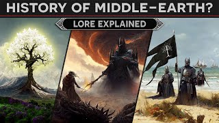 What is the History of MiddleEarth  From Creation to the Rise of Numenor LORE DOCUMENTARY [upl. by Dewhurst]