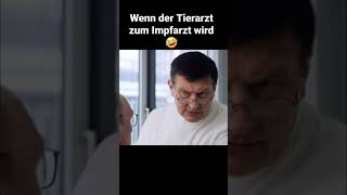 Wenn der Tierarzt zum Impfarzt wird  booster impfung viralshorts [upl. by Essirahc854]