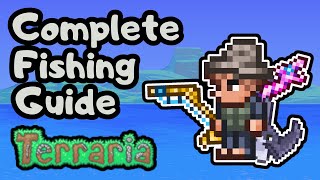 COMPLETE BEGINNERS GUIDE TO FISHING Terraria 14 2024 [upl. by Arit]