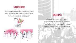 Management of AmlodipineInduced Gingival Enlargement in Hypersensitive Patient with Gingivectomy [upl. by Annoit261]