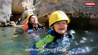 BarranquismoCanyoning Sierra de Guara Rumboaventura [upl. by Cristoforo]