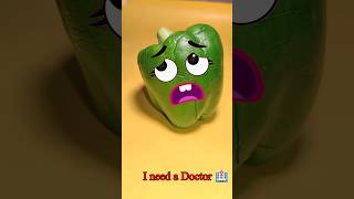 Big Capsicum Has Baby 🫑fruitsurgery shorts cartoon Fruitfix54 [upl. by Netty225]