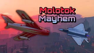 Dogfighting for My Life in a Molotok VS Raijus  GTA Online [upl. by Seka992]