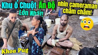 Khoa Pug Mạo Hiểm Đưa Cameraman Vào Sâu Khu Ổ Chuột Lớn Nhất Nhất Ấn Độ  Đừng Vào Đây 1 Mình [upl. by Onirefes58]