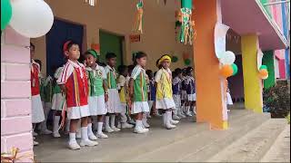 sandese aate hai  15 August dance video 15august viralvideo dance kidsvideo [upl. by Hayotal479]