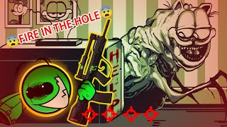 😂FNF The Great Punishment but Fire In The Hole Vs Gorefield Cover  Geometry Dash x Gorefield V2 MOD [upl. by Nosinned]