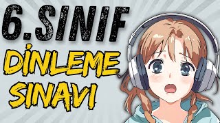 İNGİLİZCE DİNLEME SINAVI 6 SINIF  1DÖNEM 1 YAZILI [upl. by Asilehs833]