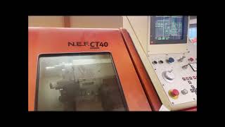 GILDEMEISTER NEF CT 40 CNC Lathe [upl. by Mei922]