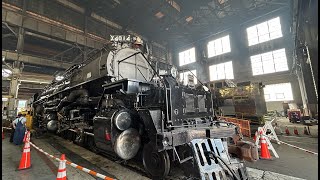 UP Steam Shop Tour 5192024 4014 844 BigBoy FEF [upl. by Kcarb819]