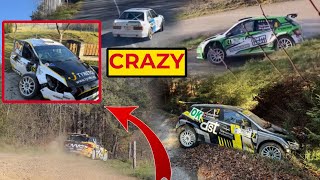 🇨🇿 Rally Vsetín 2024  MISTAKES Show amp Action  Highlights [upl. by Schramke23]