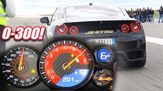 NISSAN GTR R35 2500HP  0300 KMh [upl. by Ahsyak559]