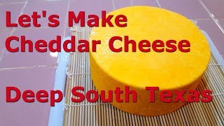 Homemade Cheddar Cheese [upl. by Desmond466]