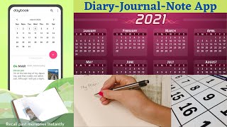 Day Book  DiaryJournalNote Digital App  Best personal diary in 2024 [upl. by Leeke]