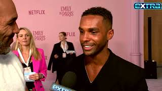 ‘Emily in Paris’ Lucien Laviscount on HEARTBREAKING amp Chaotic Season 4 Exclusive [upl. by Nyberg]