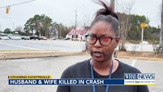 Husband and wife killed in crash [upl. by Aksehcnarf836]