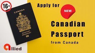 Apply for adult Canadian passport in Canada – Step by step guide [upl. by Boehmer]