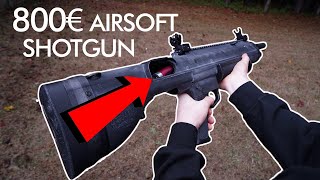 800 Airsoft Shotgun  Custom Built Bullpup [upl. by Fawne485]