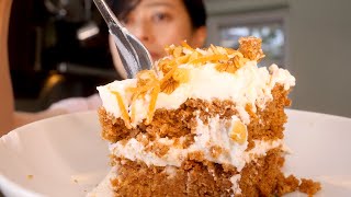 How to make keto vegan carrot cake  Keto vegan glutenfree [upl. by Rehc]