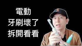 電動牙刷为什么容易坏暴力拆解（3分52秒）「頻道正式定名」 [upl. by Tanney]