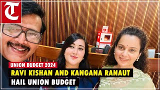 Ravi Kishan hails package for Bihar Kangana Ranaut relief fund for Himachal [upl. by Assiren]