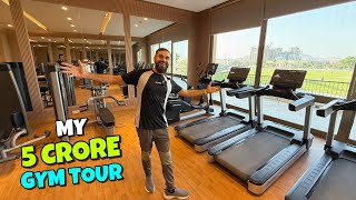 My 5 crore gym tour 😍 Ab hum body banaengy 💪 [upl. by Lishe]