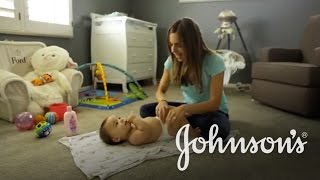 Moisturizing Baby Skin  MythConceptions  JOHNSON’S® Baby [upl. by Yesor426]