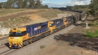 NSW Railways Hunter Valley 27 April 2011 Part 2 [upl. by Supat893]