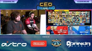 CEO Dreamland 2020 SSBU Top 8  PG MARSS vs AARON [upl. by Adekam]