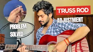 My Guitar Truss Rod Adjustment sahi hogya Action problem 😍 Kadence Frontier  vlog [upl. by Emilie436]