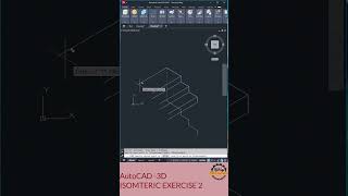 AutoCAD 2D Isometric Drawing  Exercise 2 Tutorialquot [upl. by Avelin]