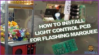 How To Replace Big Choice Marquee Light Control PCB Module [upl. by Metcalf]