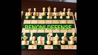 تعلم كيف تلعب الشطرنج دفاع بينوني Benoni Defense  chess [upl. by Lyudmila]