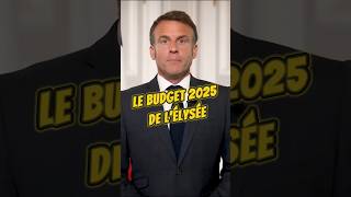 Le budget 2025 de lÉlysée 🤑Contenu parodique  parodie humour macron budget politique [upl. by Shari]