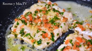 Filete de Pescado al Ajillo una receta riquisíma y diferente [upl. by Kynan]