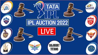 Tata IPL Player Auction Live Streaming  IPL 2022 Mega Auction Live  IPL Player Auction 2022 Live [upl. by Shayn951]