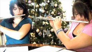 Carol Of The Bells   Flute Duet [upl. by Rraval]