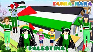 Yuta Ketakutan Dikejar2 Tentara Jahat Ketemu Rumah Tentara Palestina 🇵🇸  Sakura School Simulator [upl. by Yslek89]