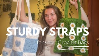 Crochet STURDY Bag Straps [upl. by Gian]