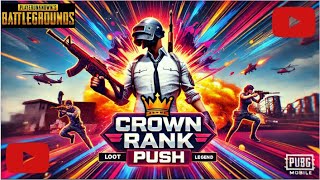 Epic Crown Rank Push in Erangel 🔥🌍  Full Intense Gameplay 🎮 PUBG Mobile Rank Up 🏆🚀 LOOT LEGEND🔥🌍 [upl. by Bael]