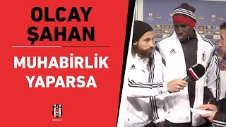 Olcay Şahan Spikerlikten Sonra Muhabirlik Yaparsa  BJK TV [upl. by Denbrook]